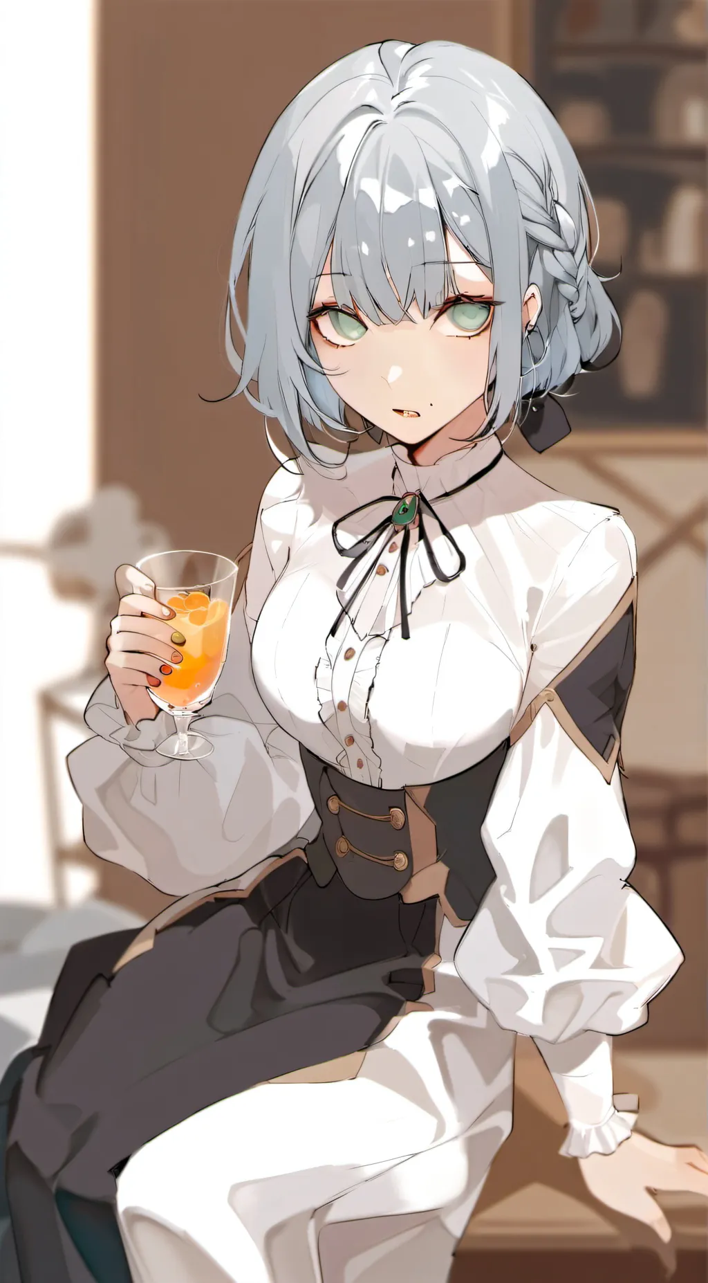 ai character: Ella background