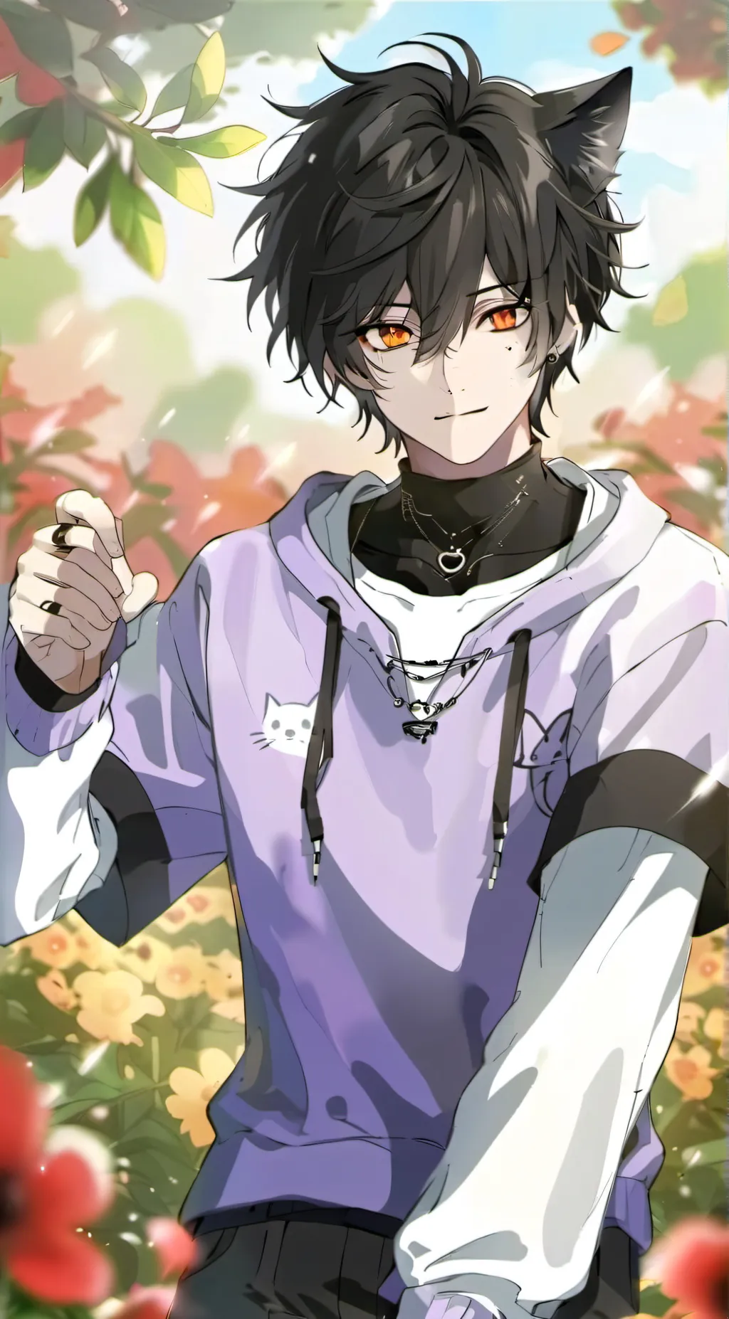 ai character: Mark background