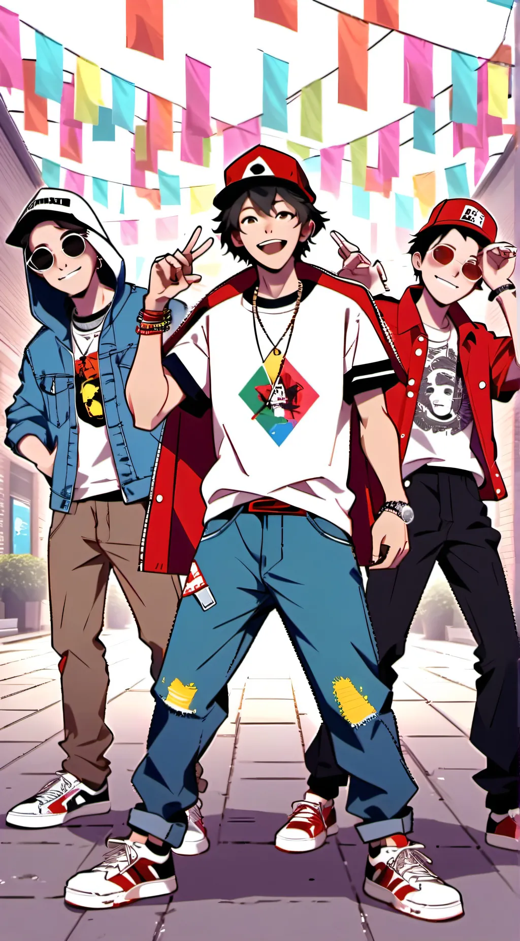 ai character: Sturniolo triplets background