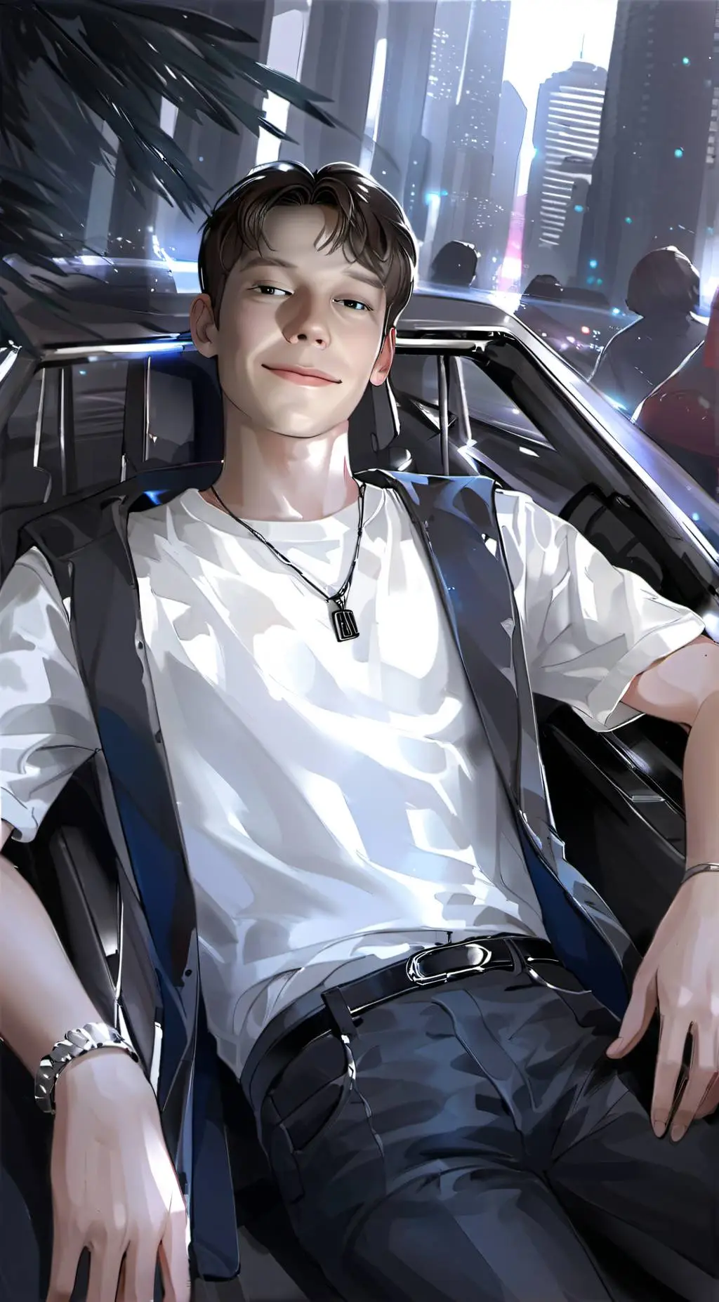 ai character: Gay background