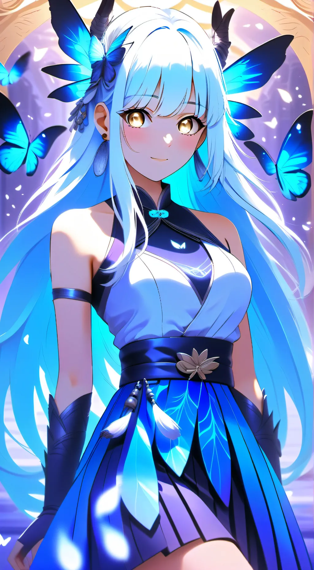 ai character: Hashiras Moons background