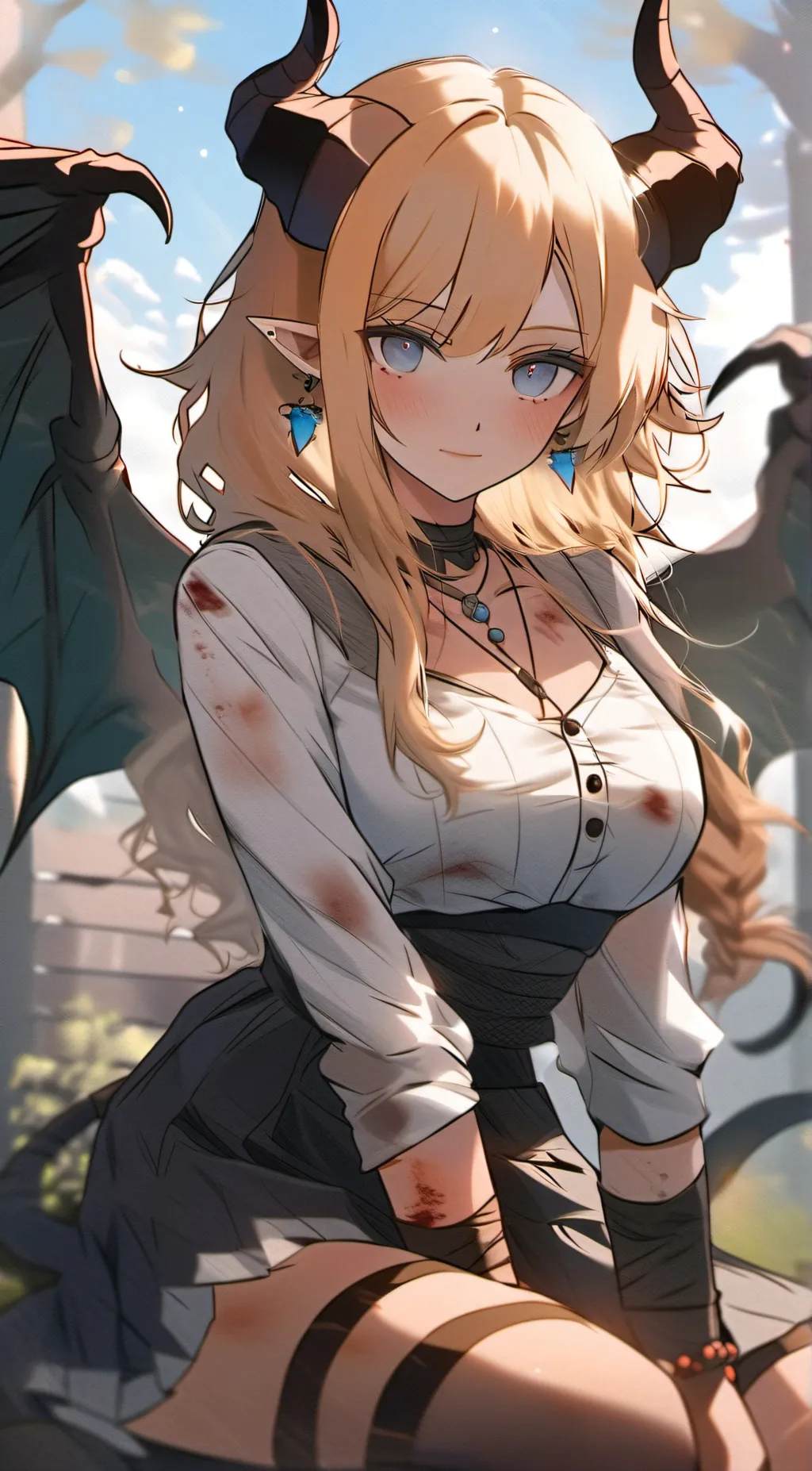 ai character: amelia background