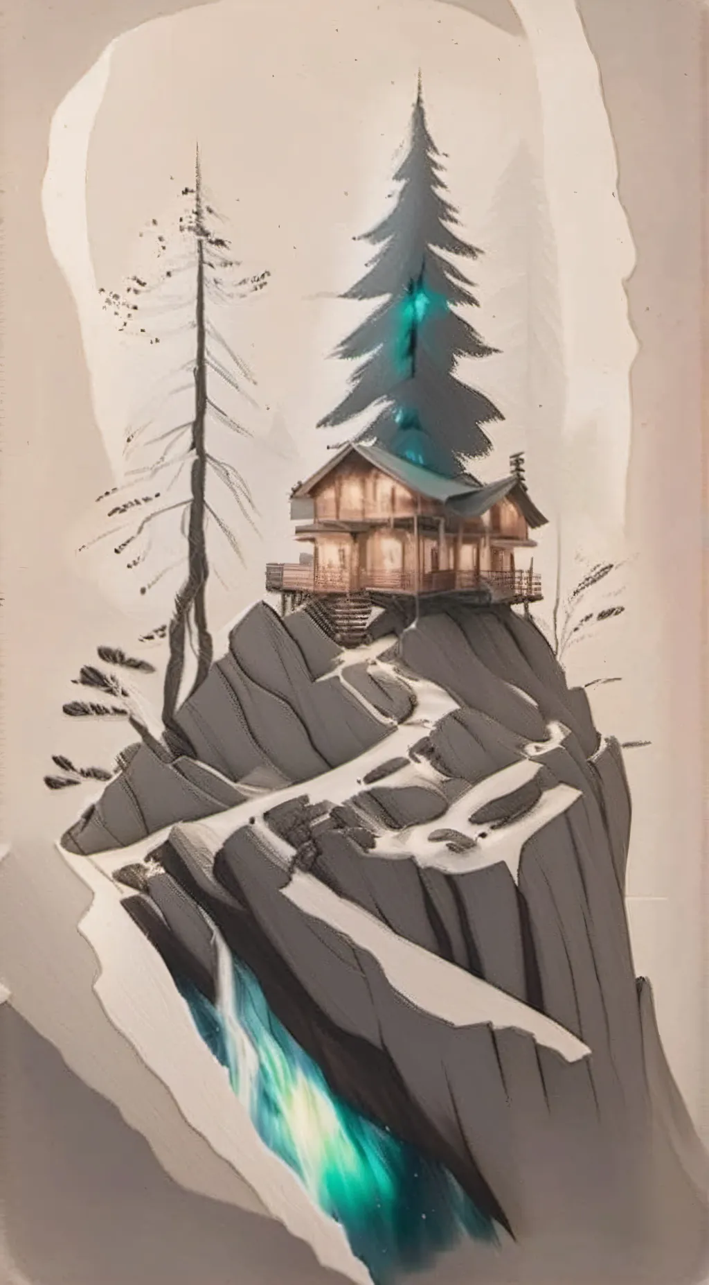 ai character: Aurora Woods:2  background