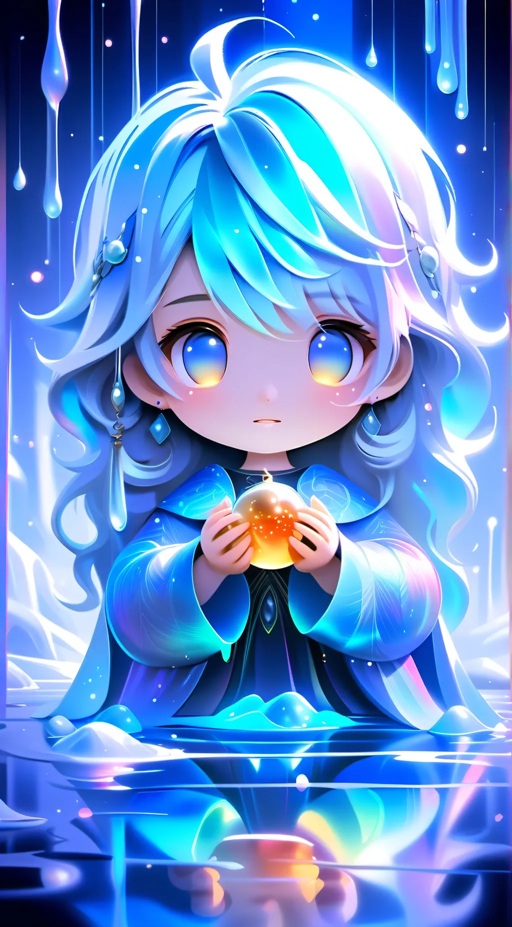 ai character: I will make talkie background