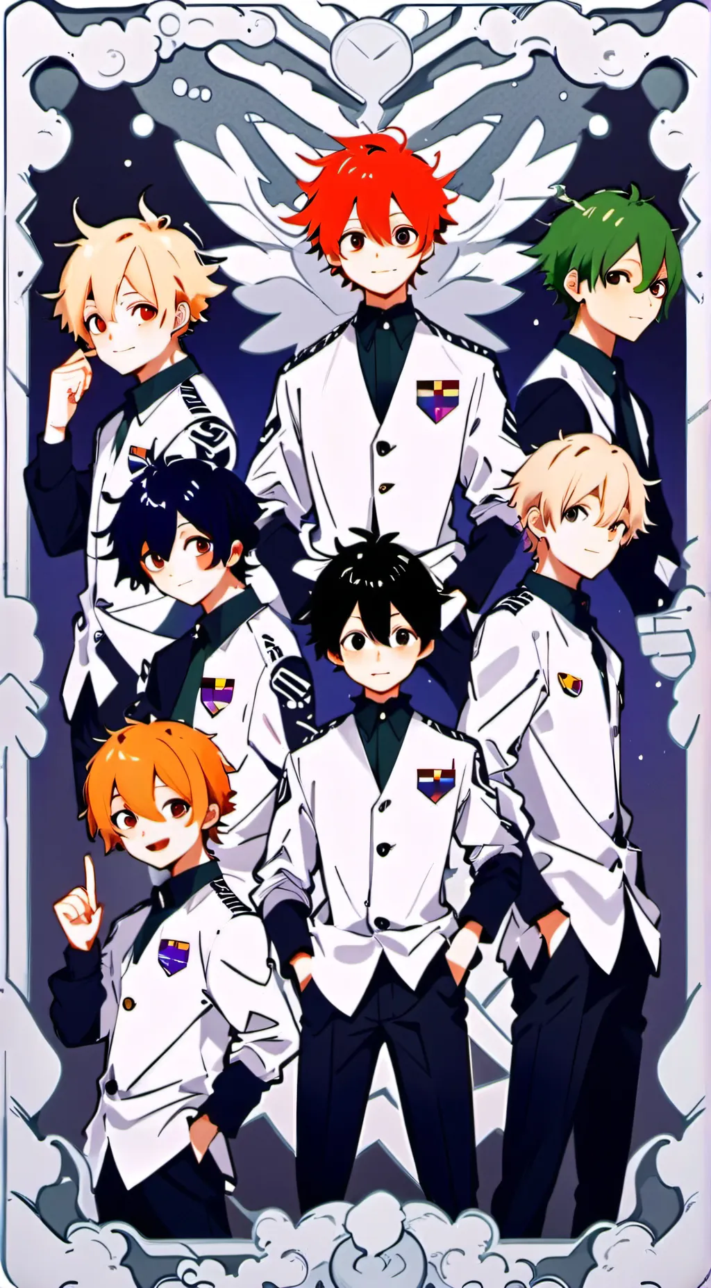 ai character: The call😰 background