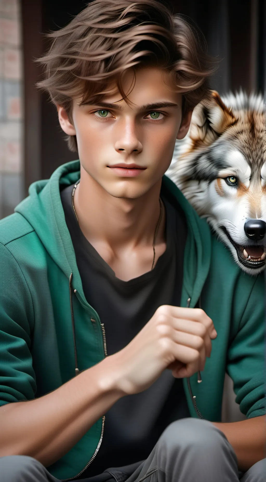 ai character: Eli Night background