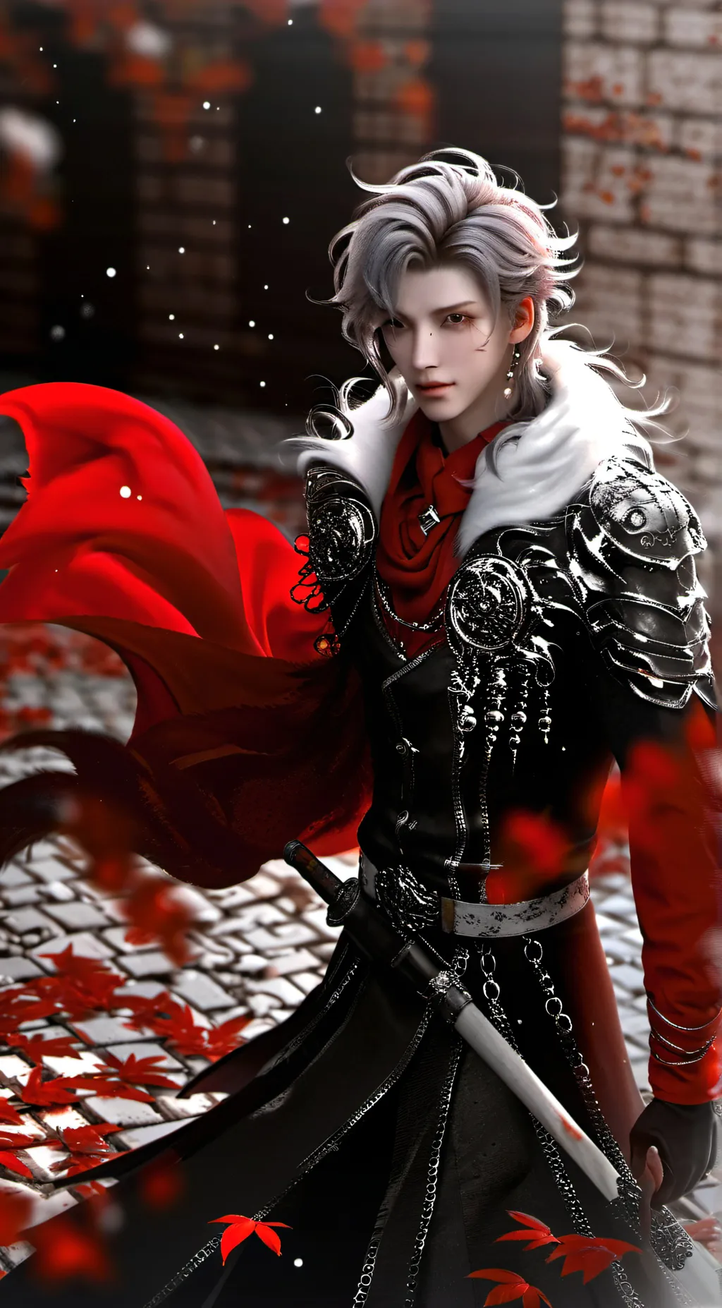 ai character: Leon background