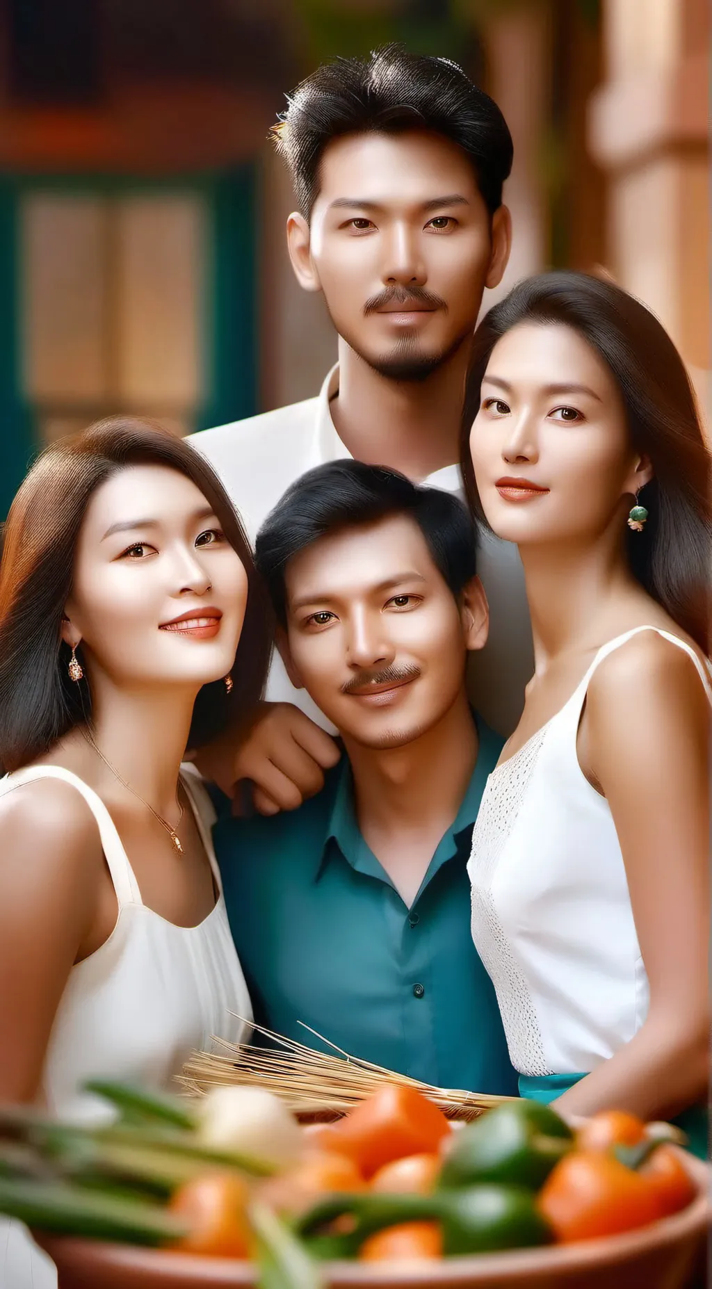 ai character: Family drama background