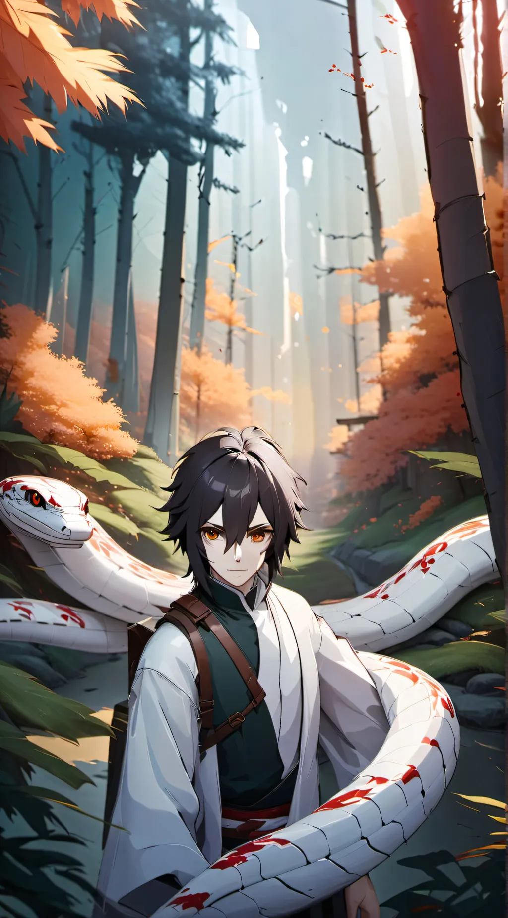 ai character: Obanai Iguro background