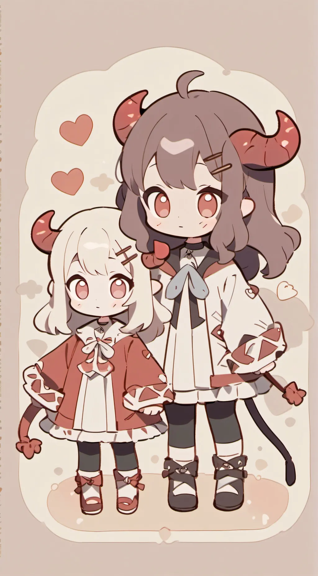 ai character: verosika and lilly background