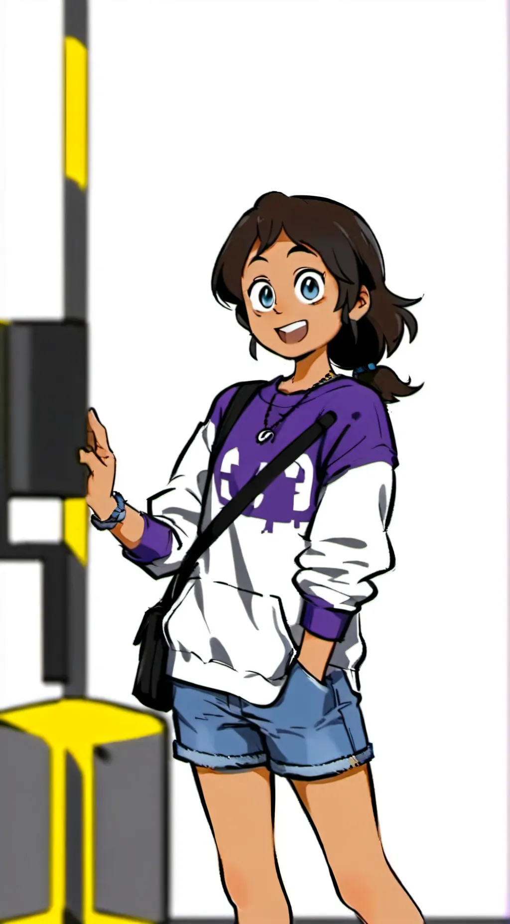 ai character: Luz noceda  background