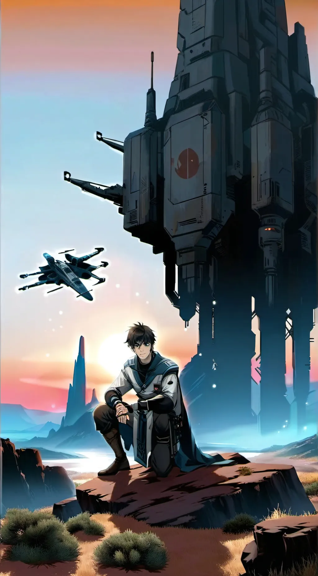 ai character: Rick Zaneki  background