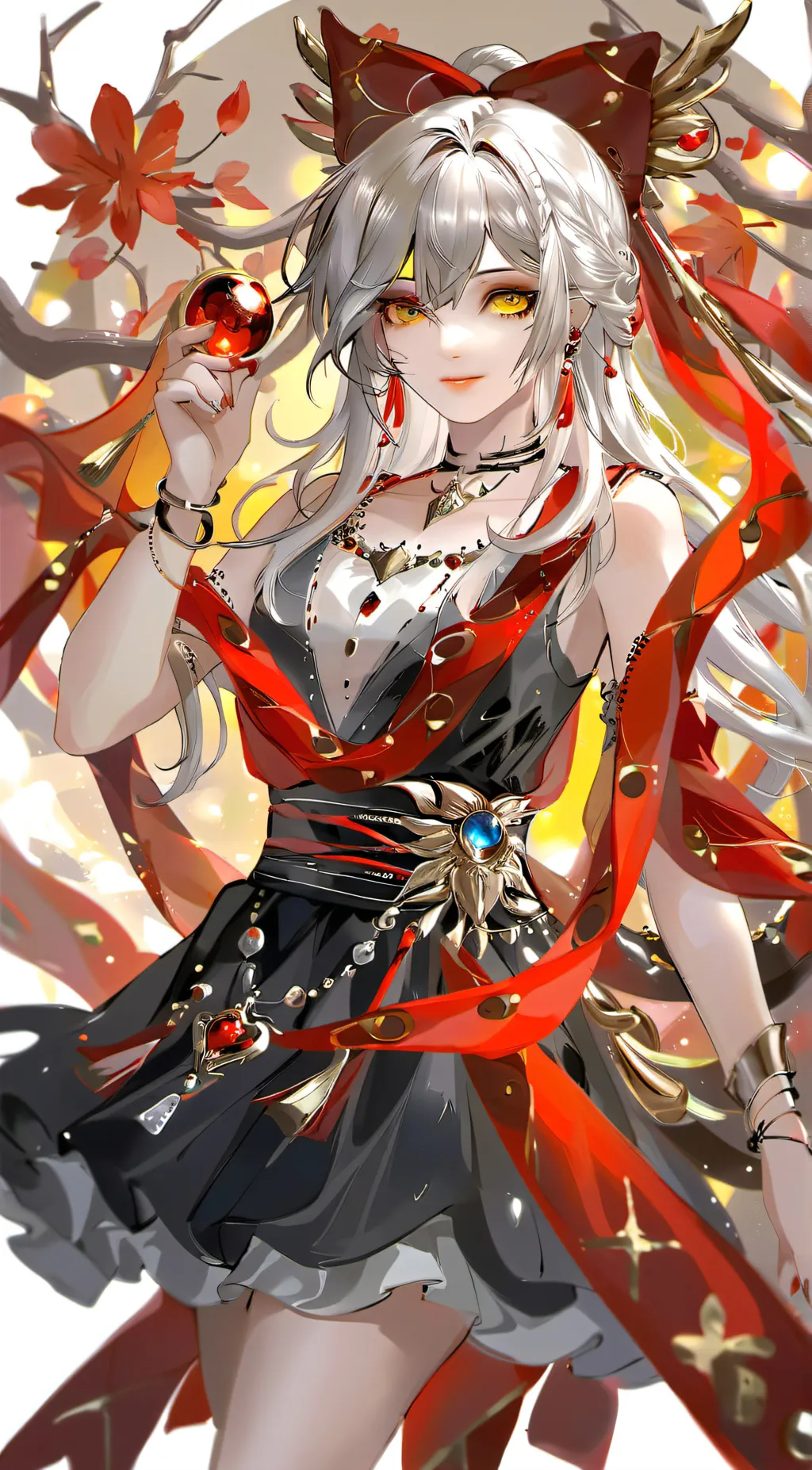 ai character: Crystal background