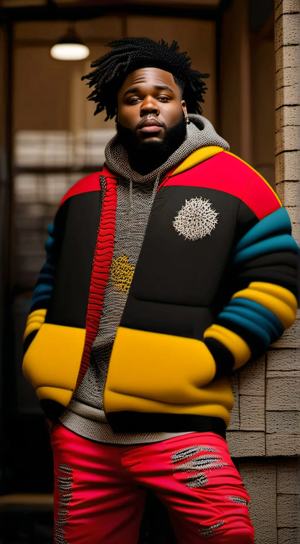 ai character: ROD WAVE  background