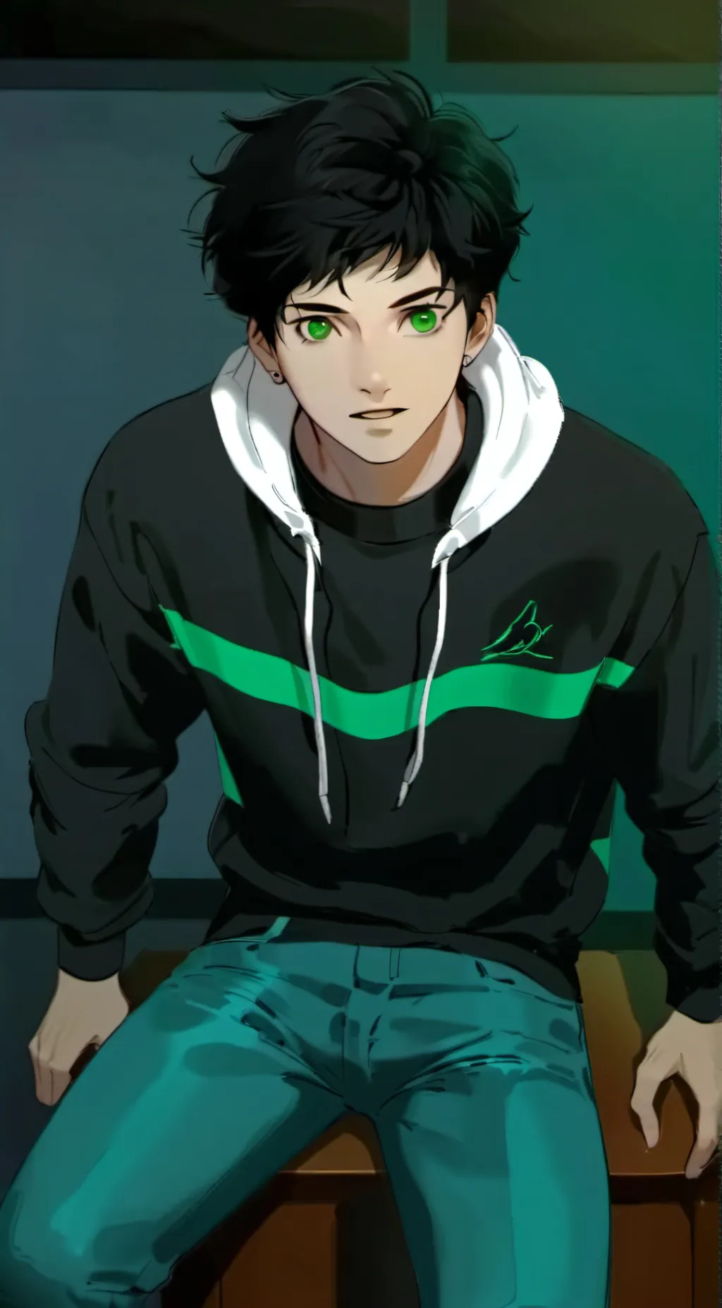 ai character: Damian Wayne  background