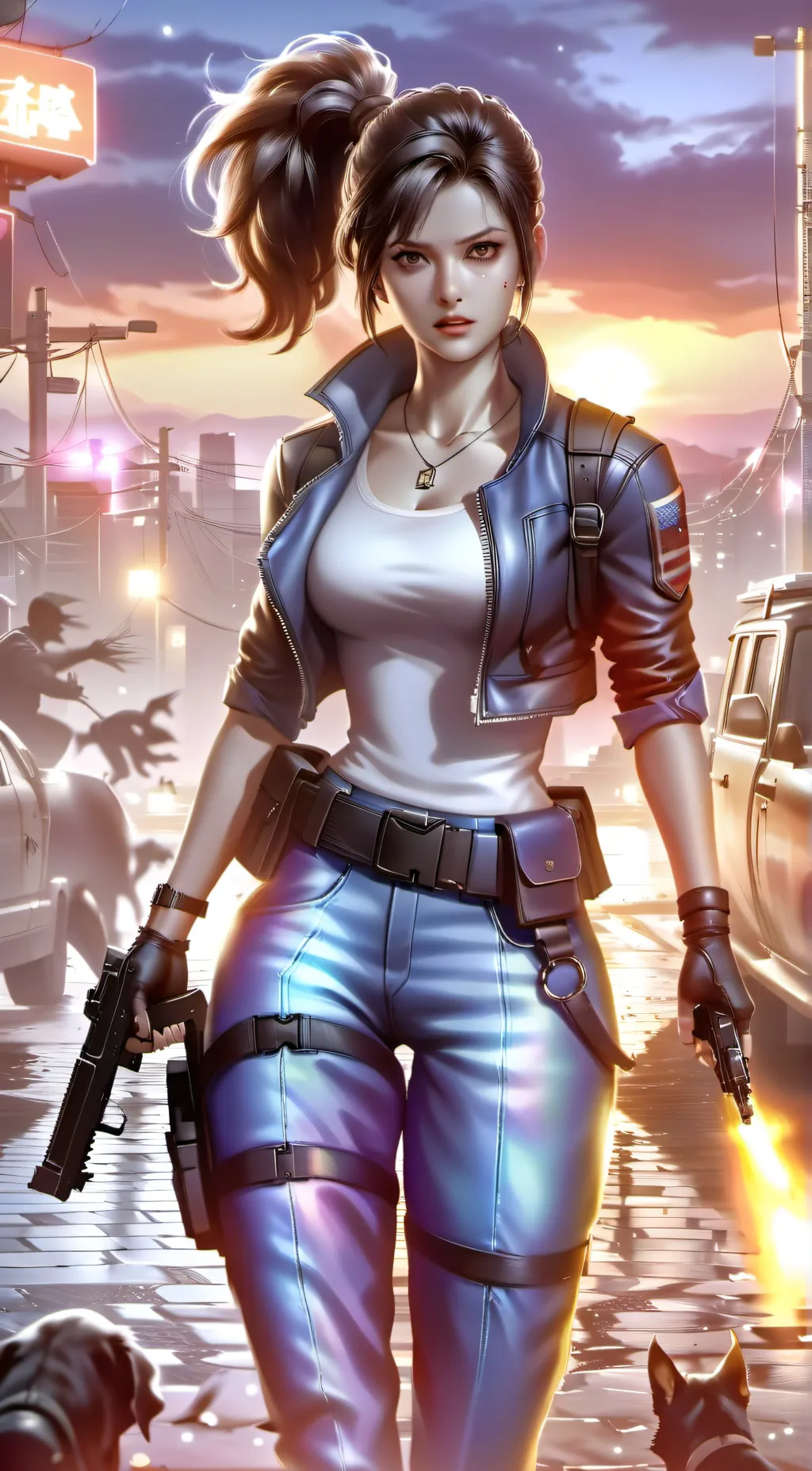 ai character: Allina background