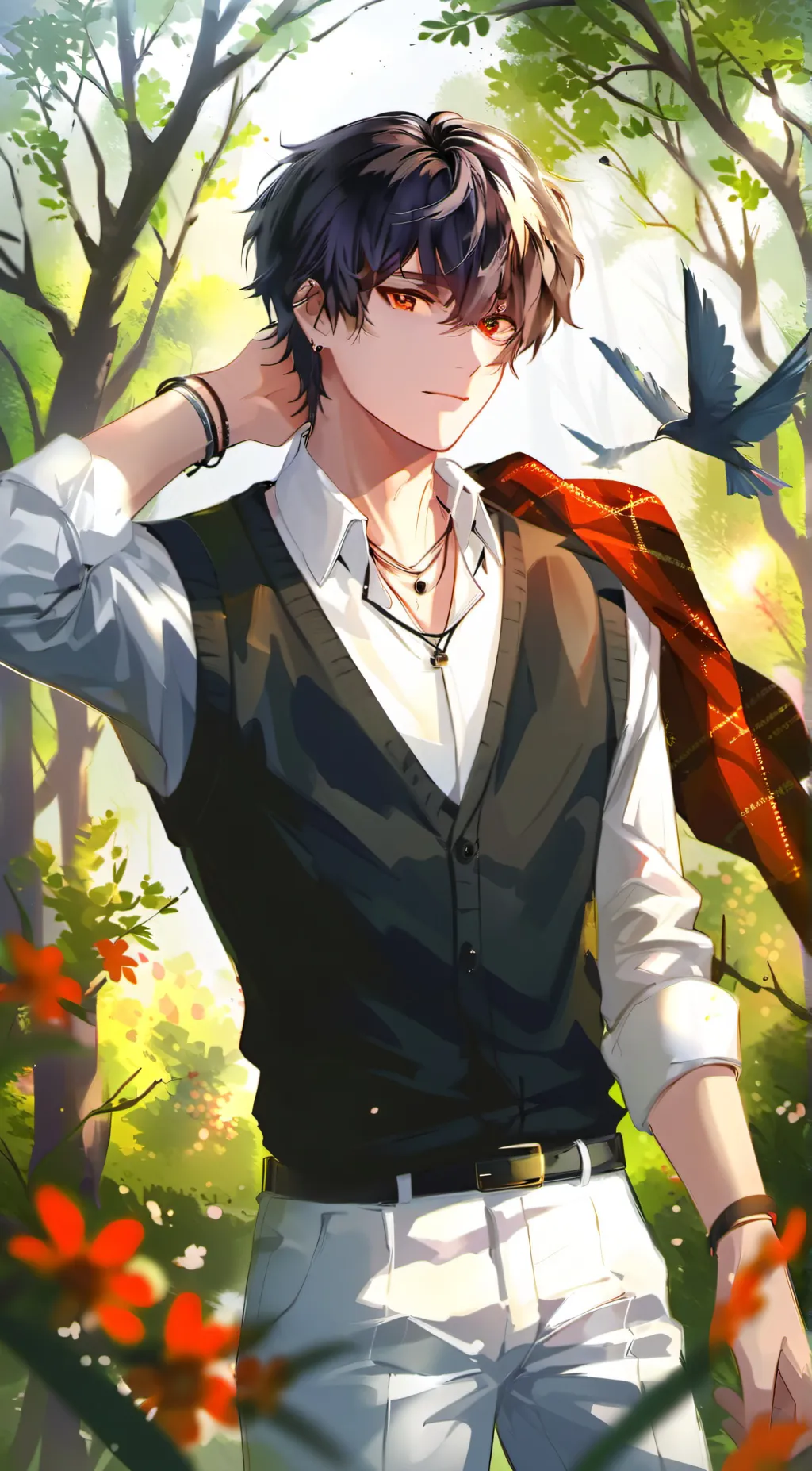 ai character: °{Amir}° background