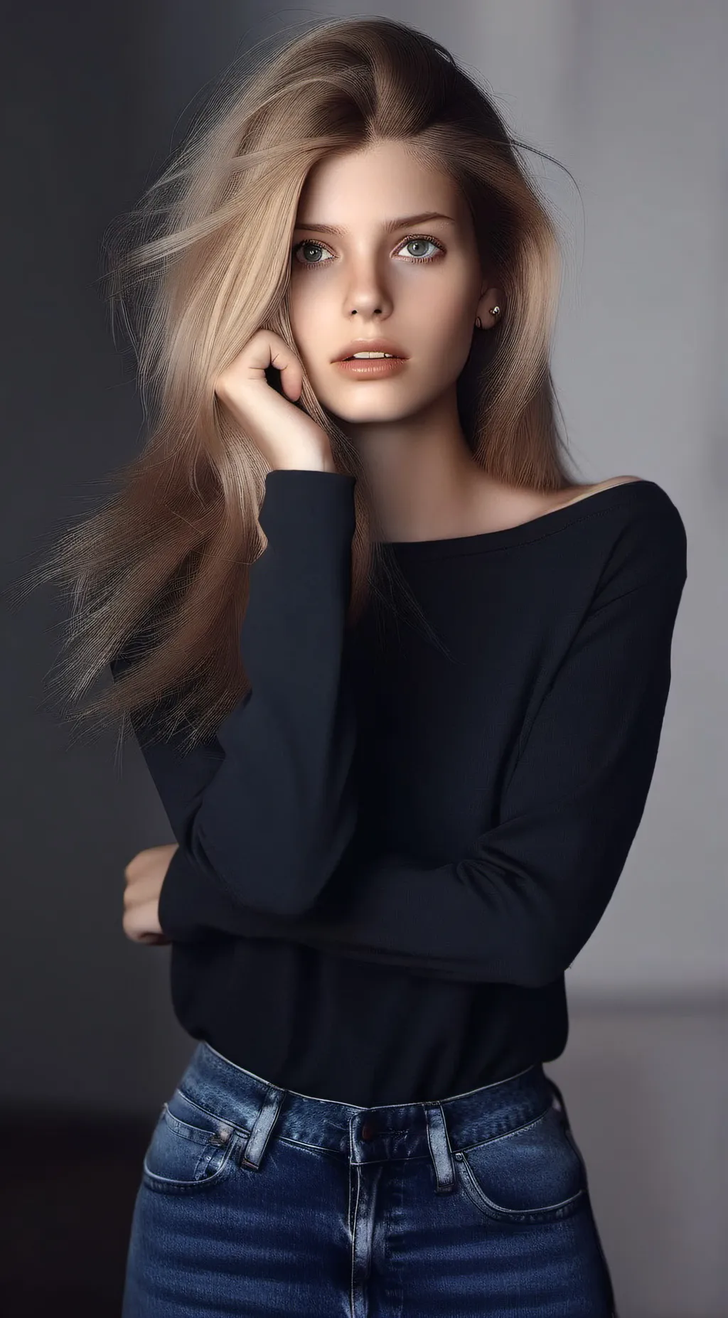 ai character: Rory  background