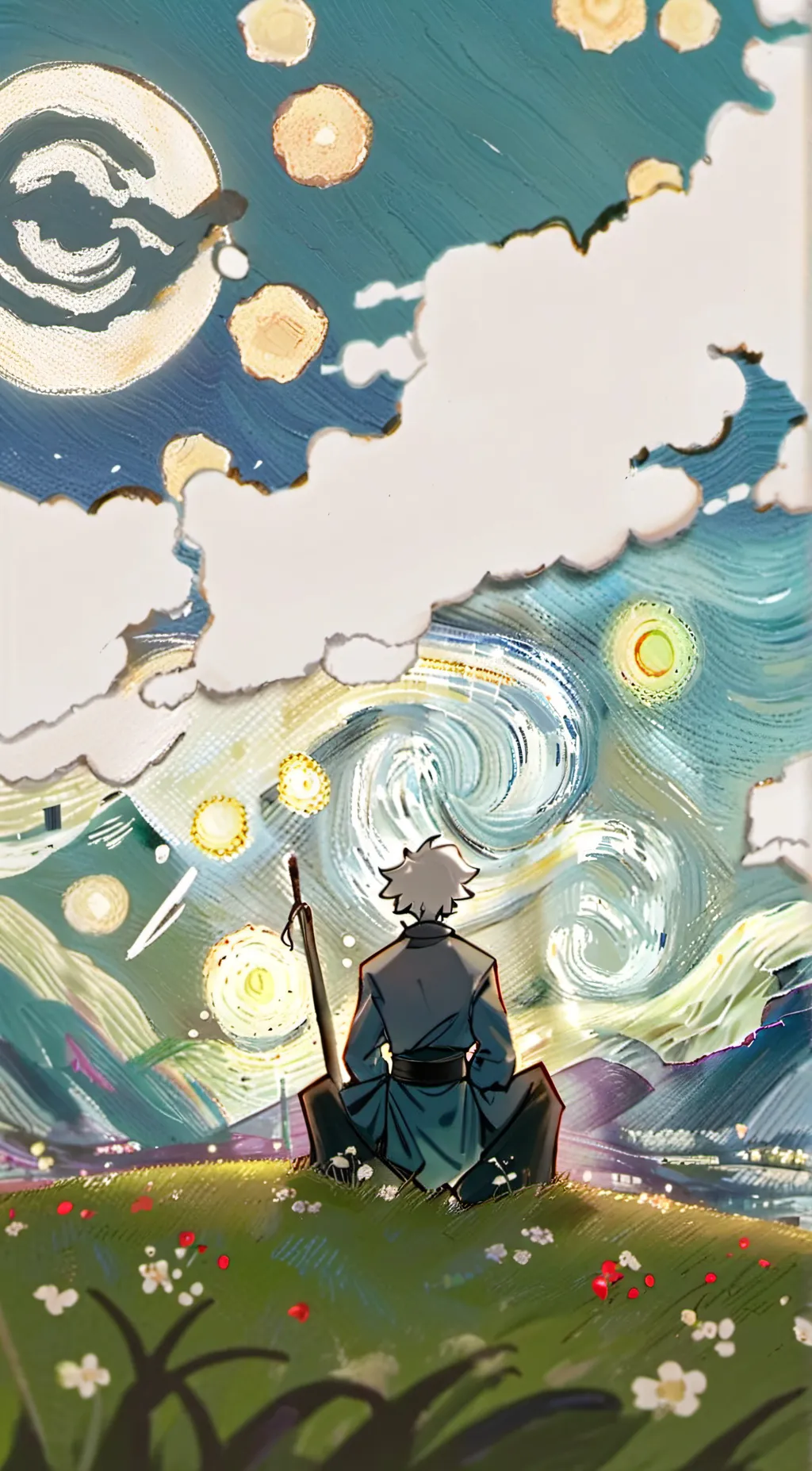 ai character: Oliver background