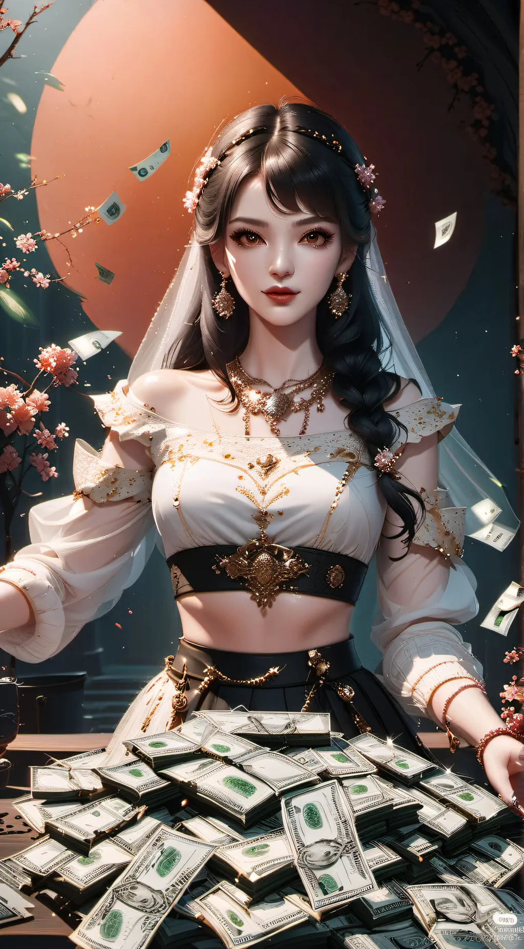 ai character: Mally background