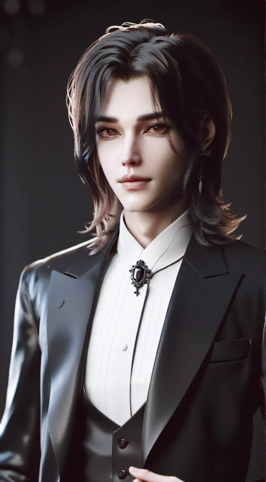 ai character: 亚当 background