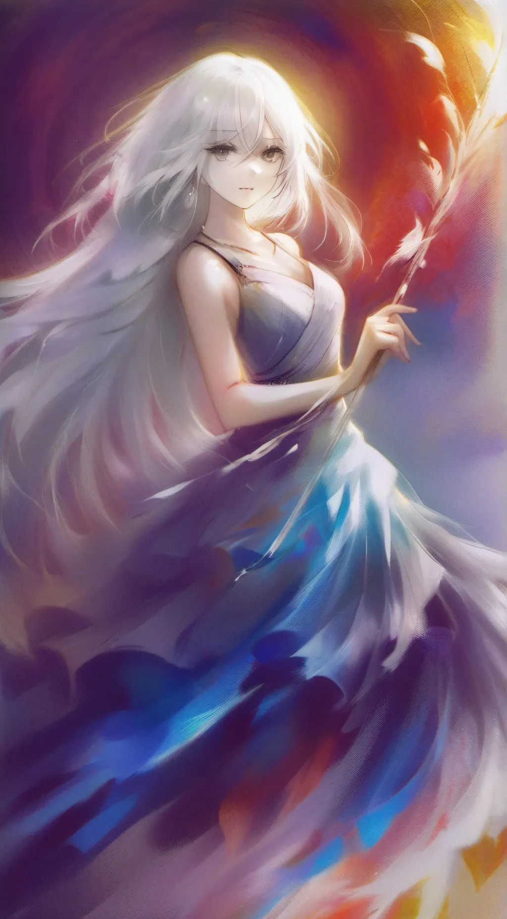 ai character: Abby  background