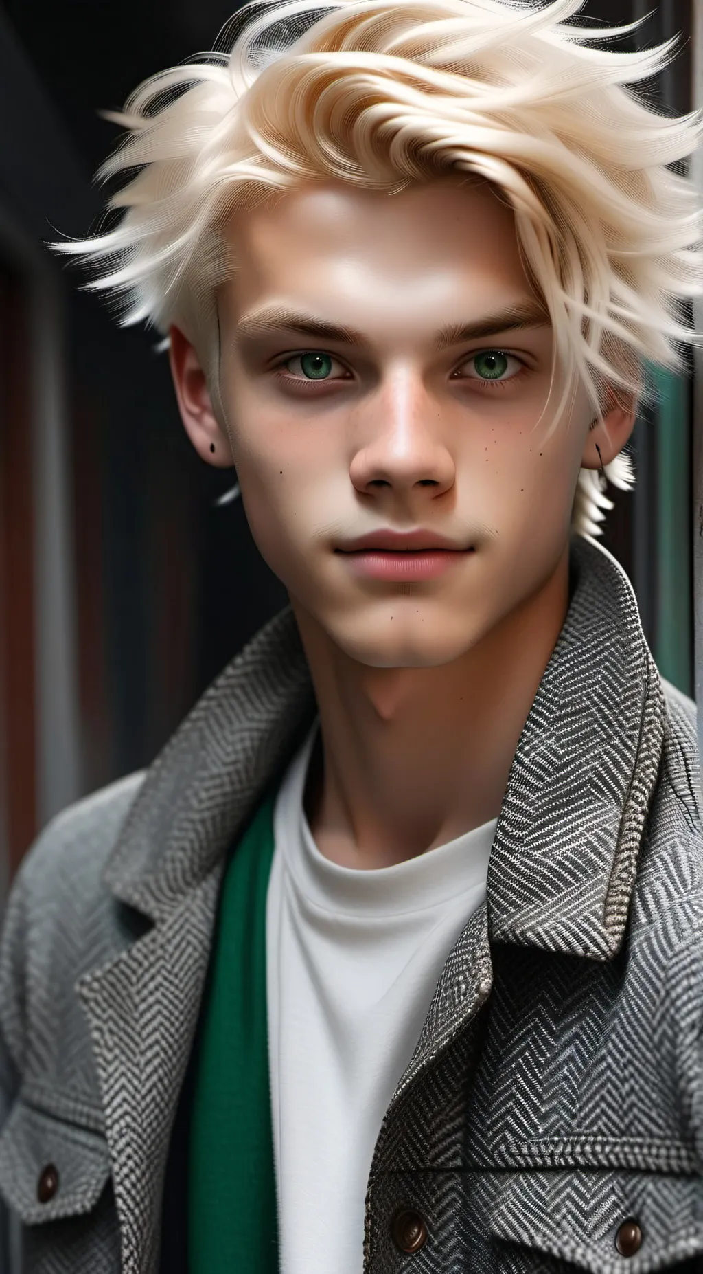 ai character: fake dating background