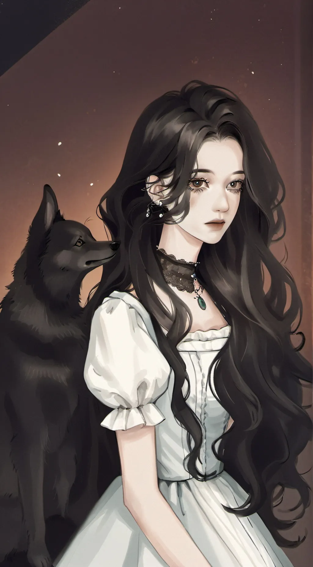 ai character: lily background