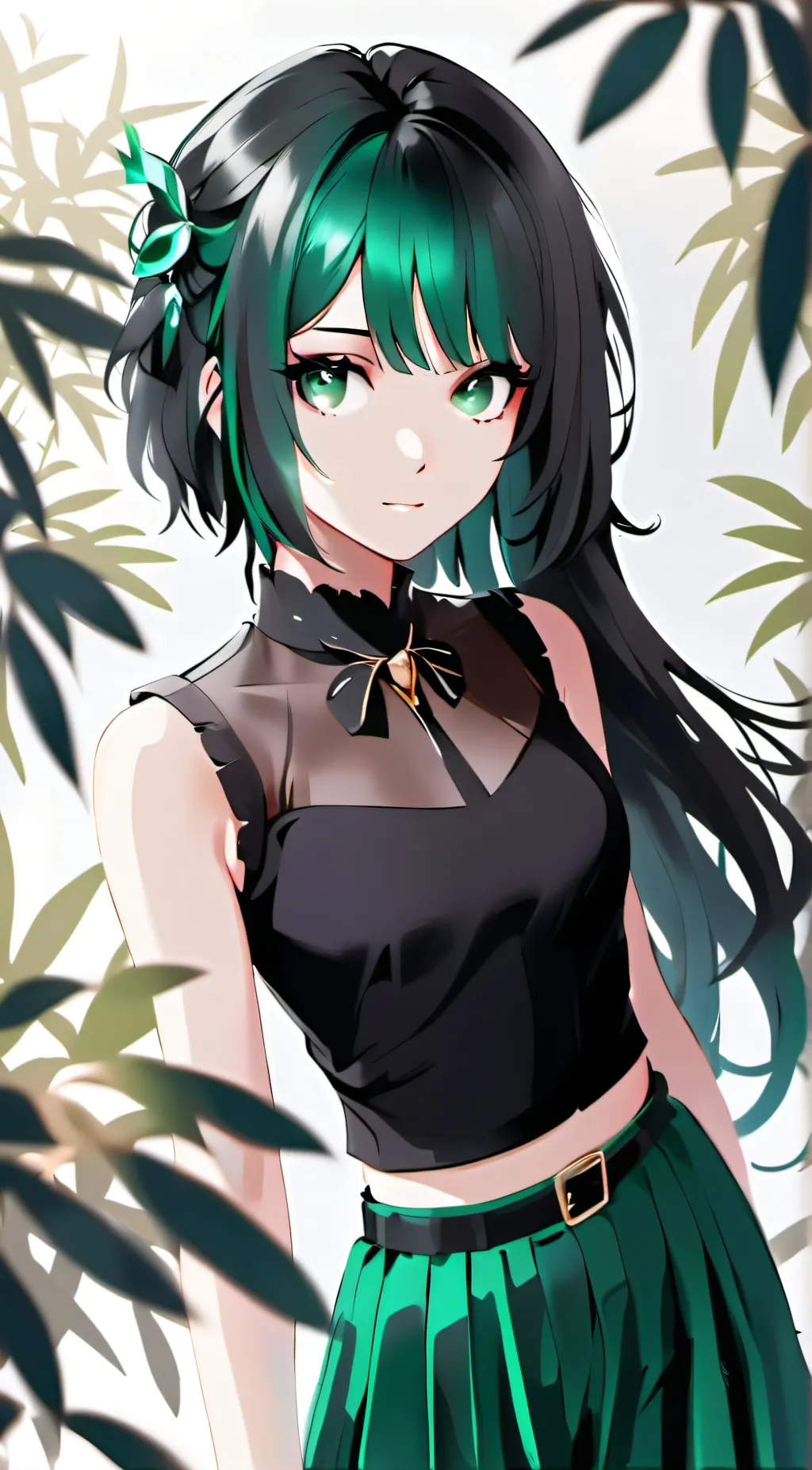 ai character: Jade background