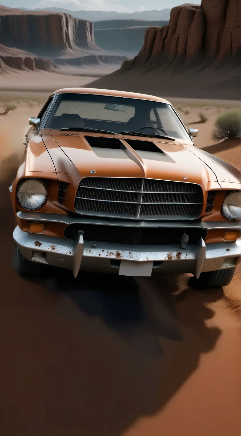 ai character: Post Nuclear RPG background