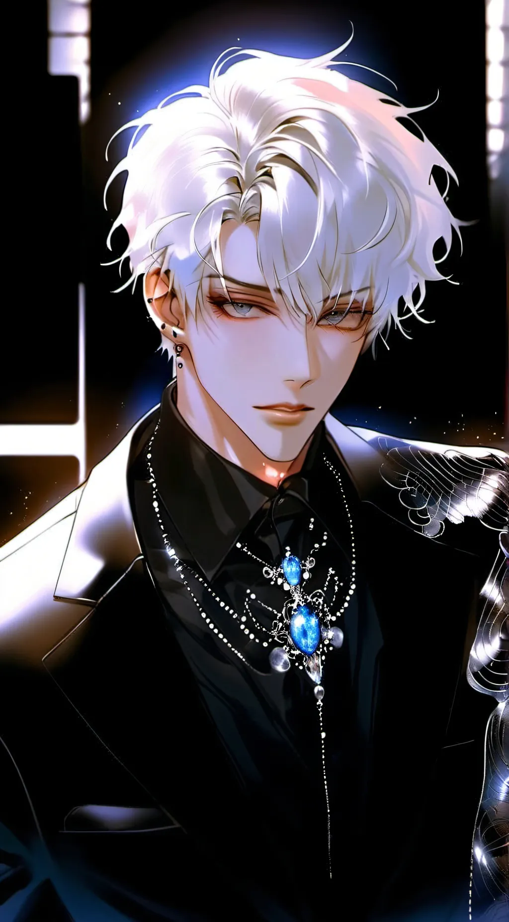 ai character: Gojo  background