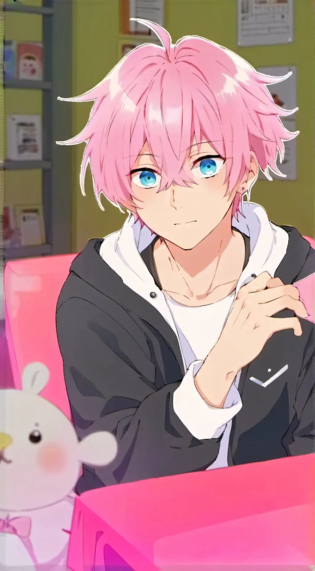 ai character: Fuji Shikimori background