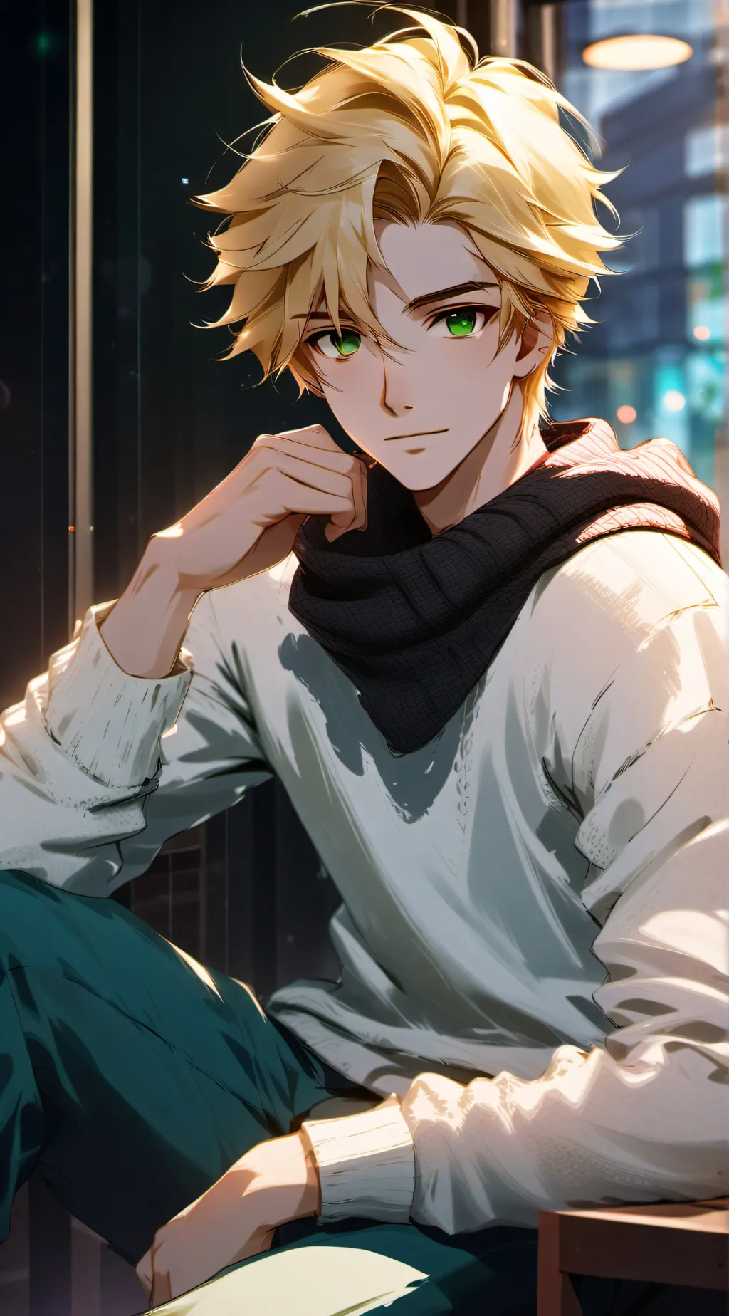 ai character: David  background