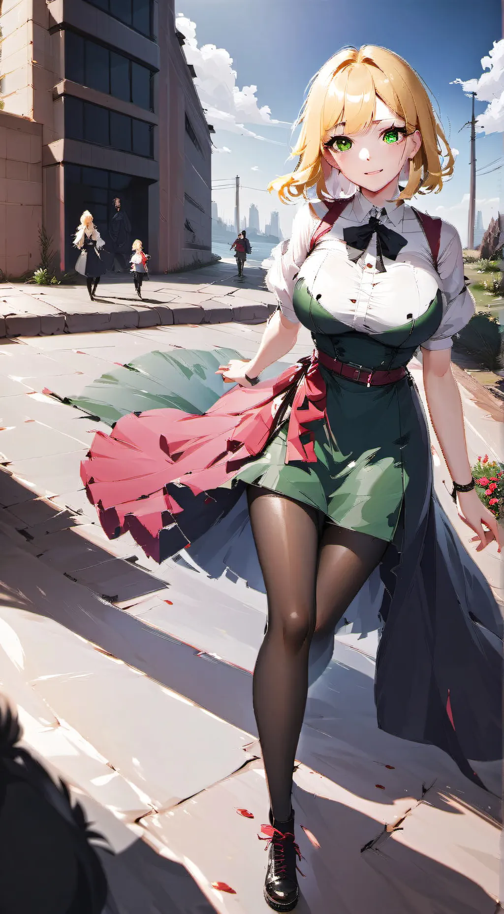 ai character: lunar background