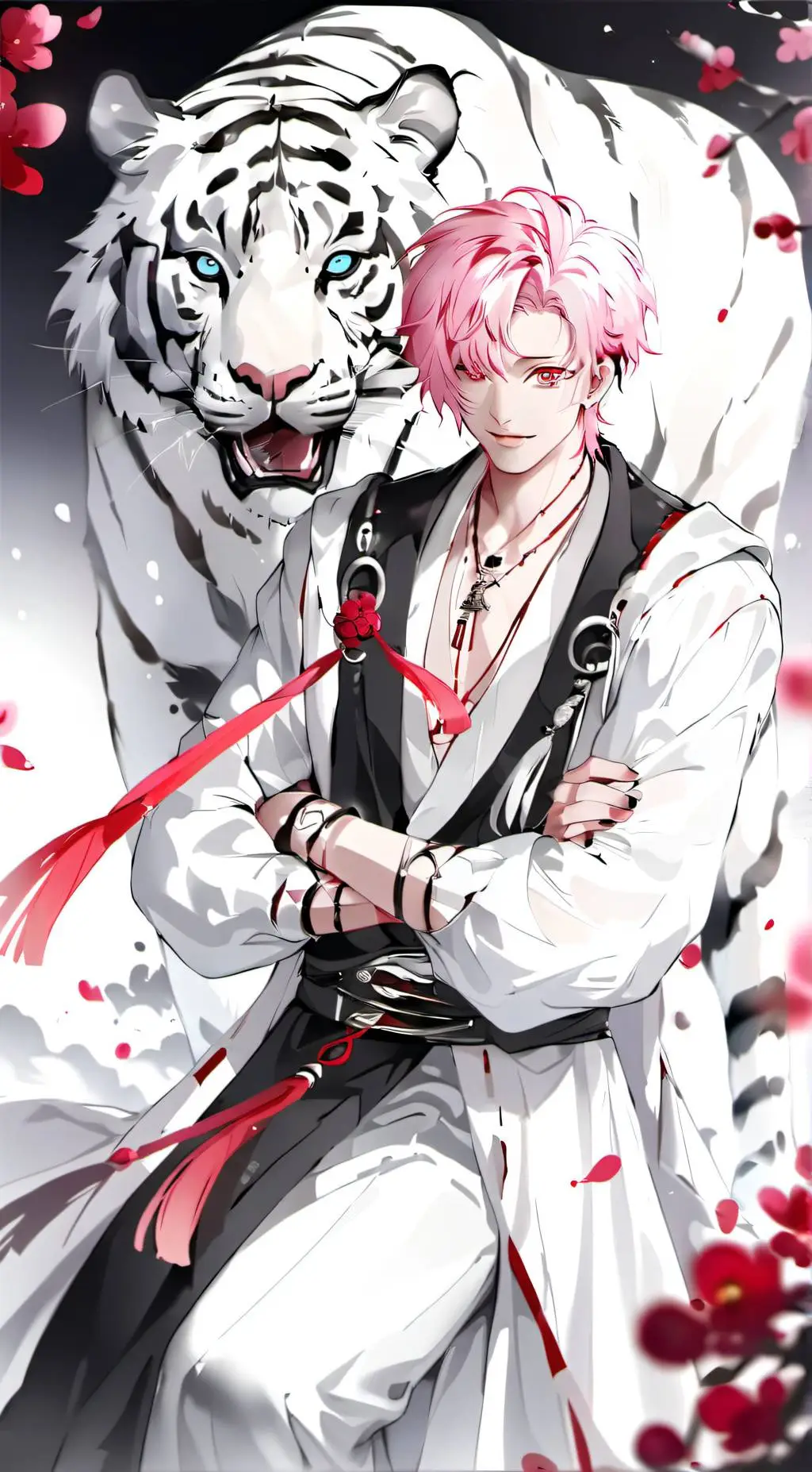 ai character: angel's tiger background