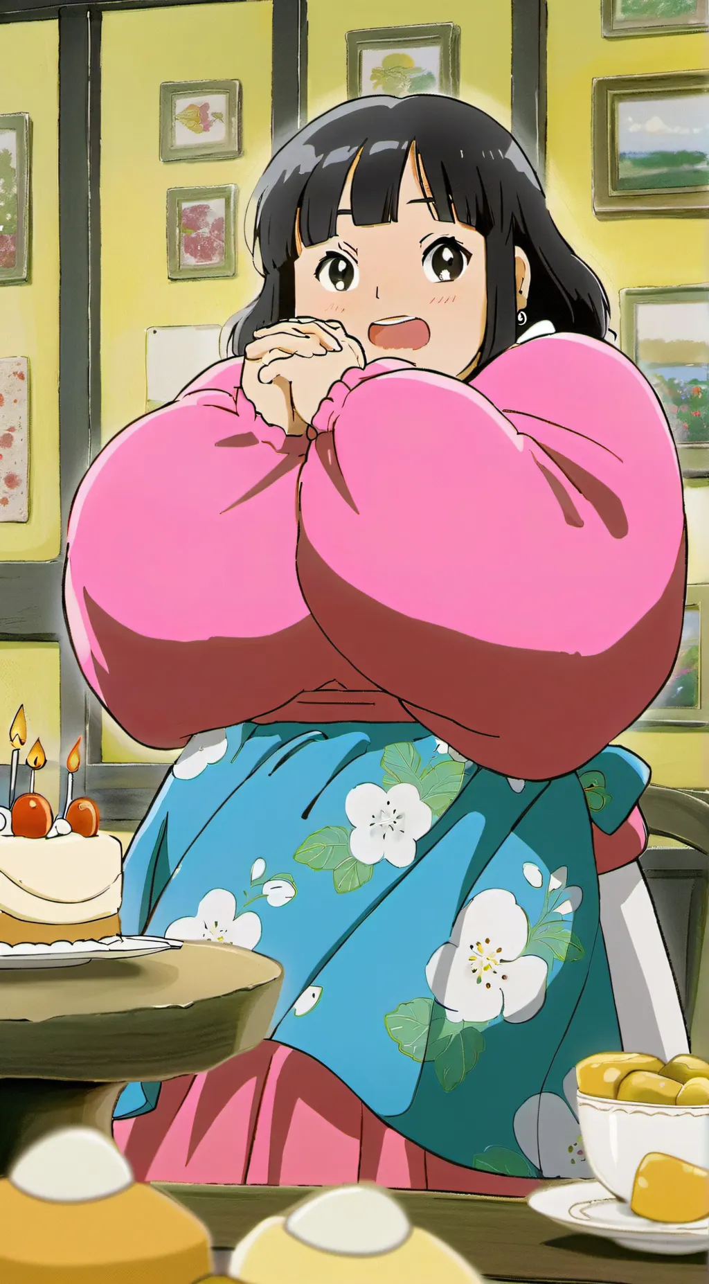 ai character: Cmo background