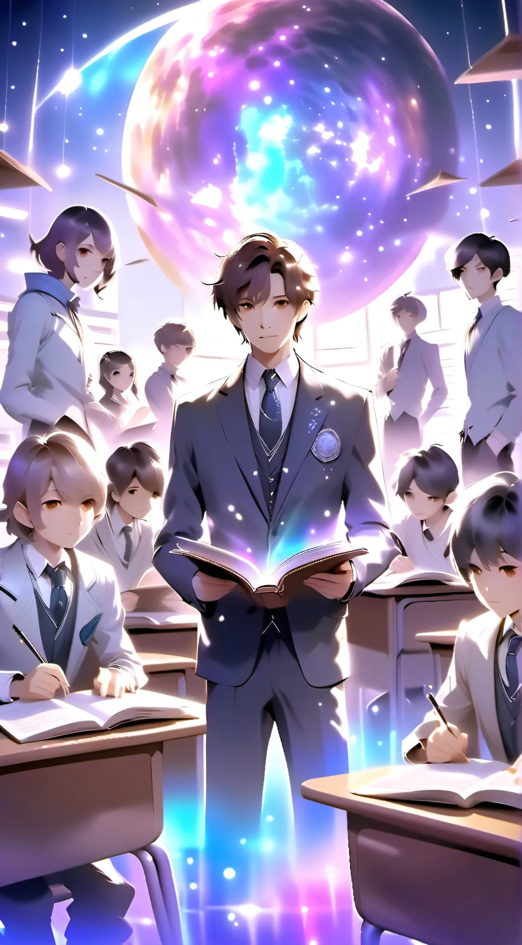 ai character: Mha  background