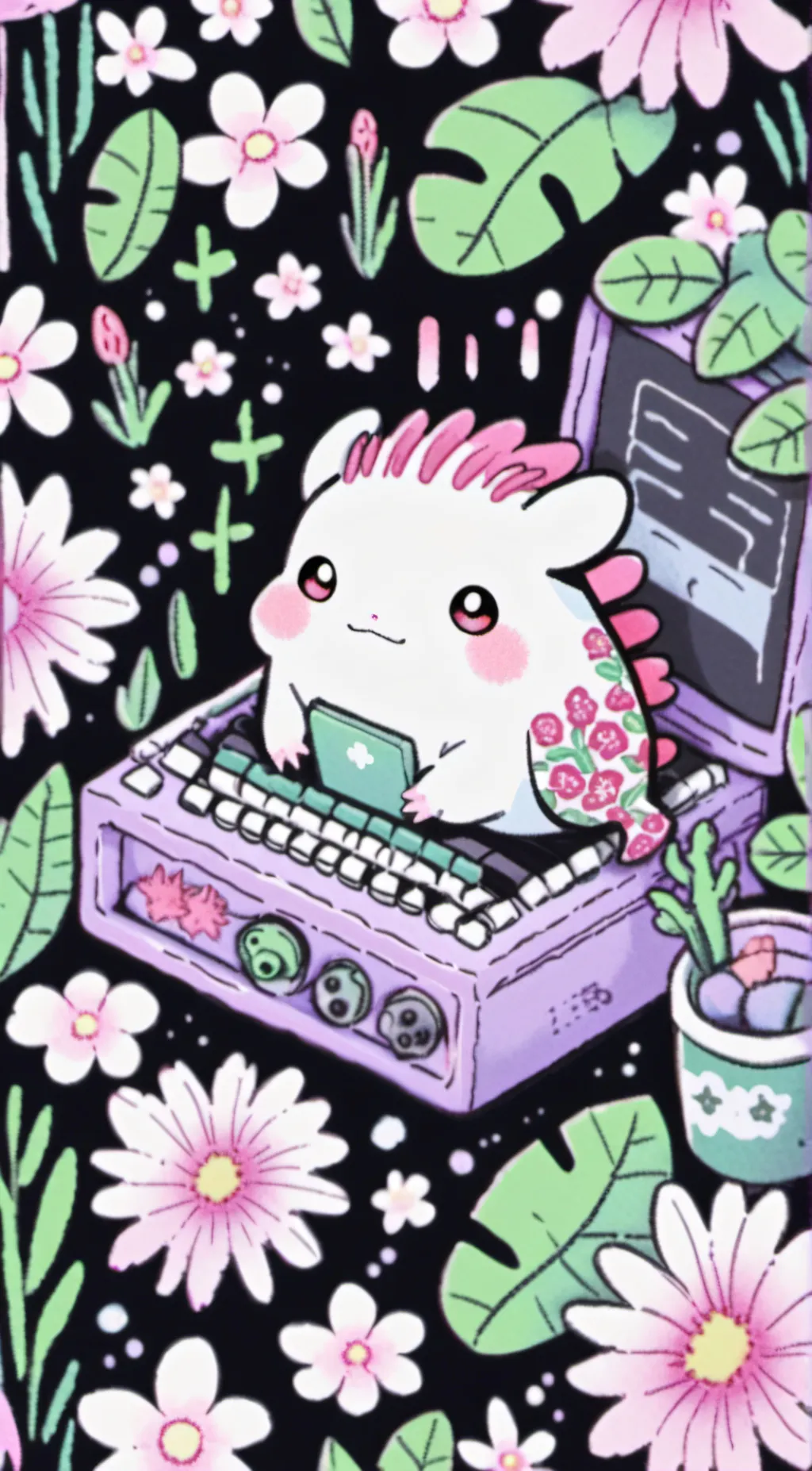 ai character: kineto pet background