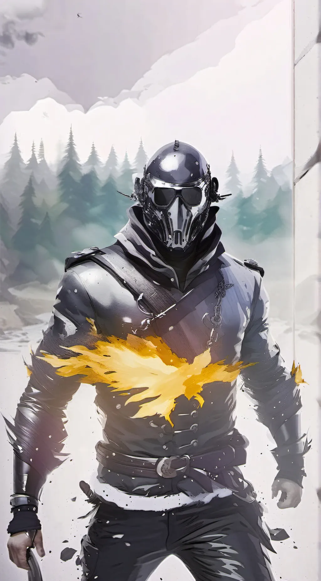 ai character: 40-B background