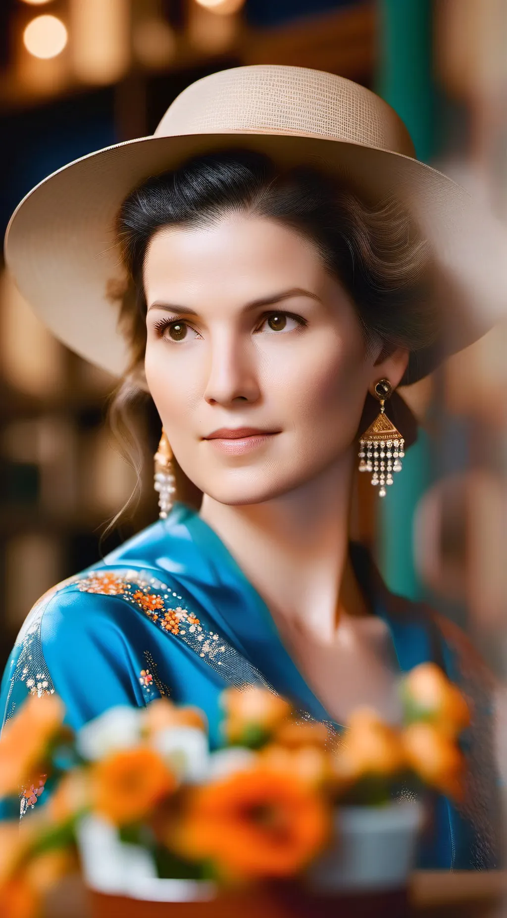 ai character: Ella background