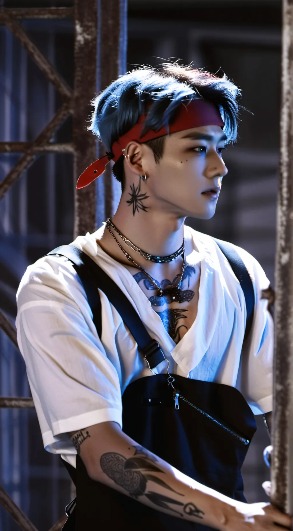 ai character: BTS background