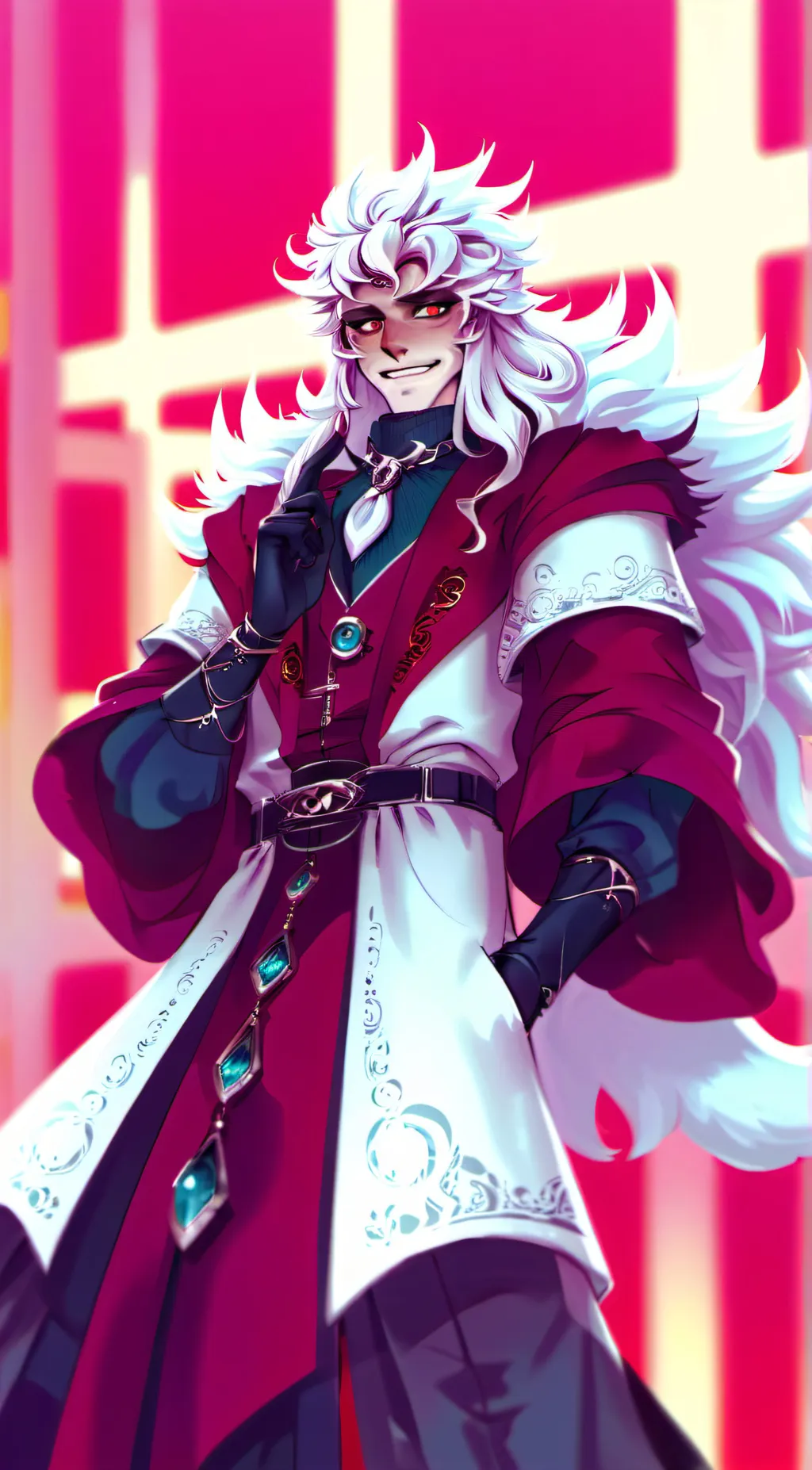 ai character: King of furrys background