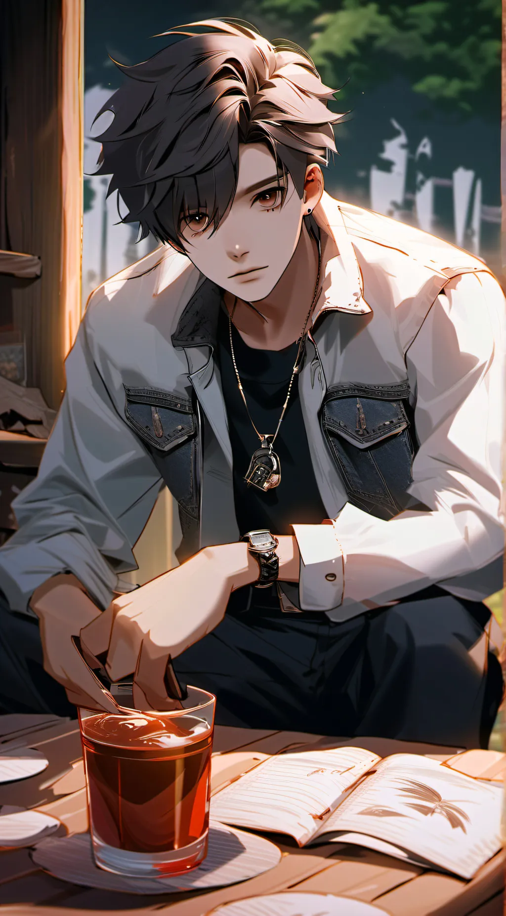 ai character: your son max background