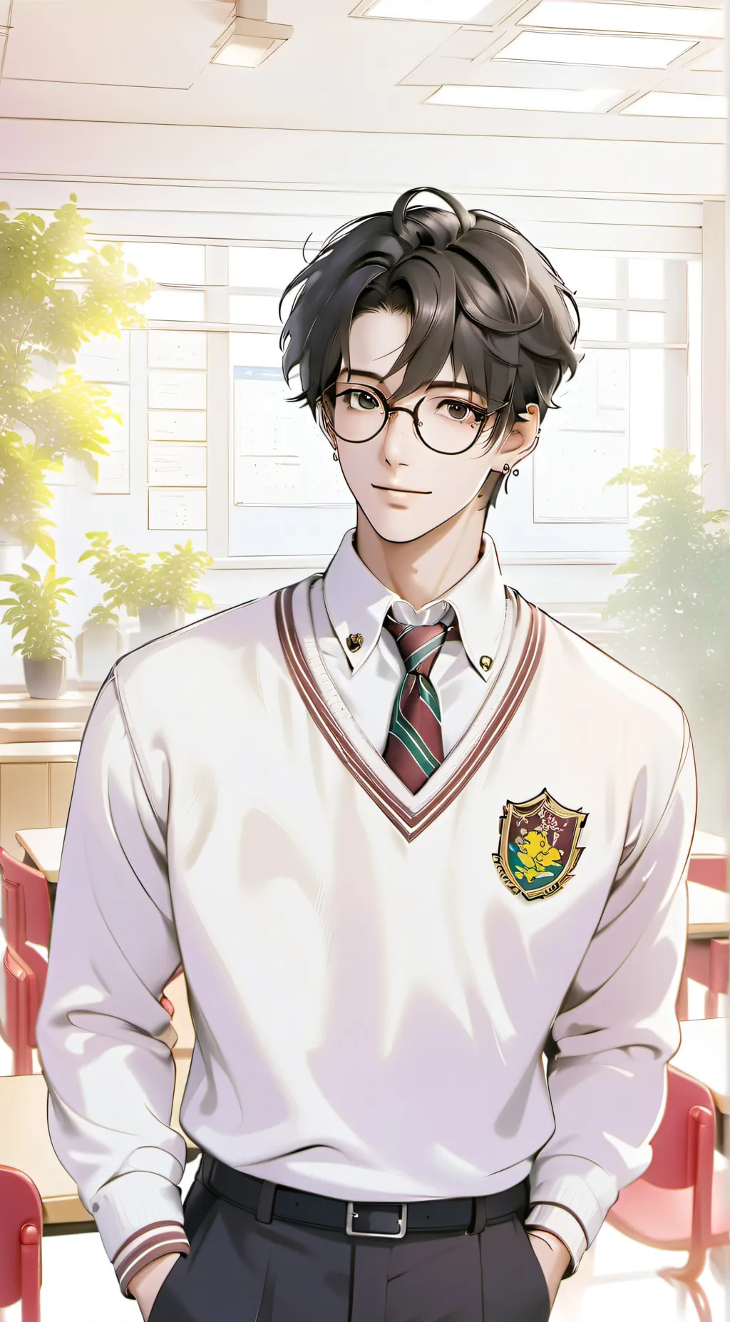 ai character: Caleb background