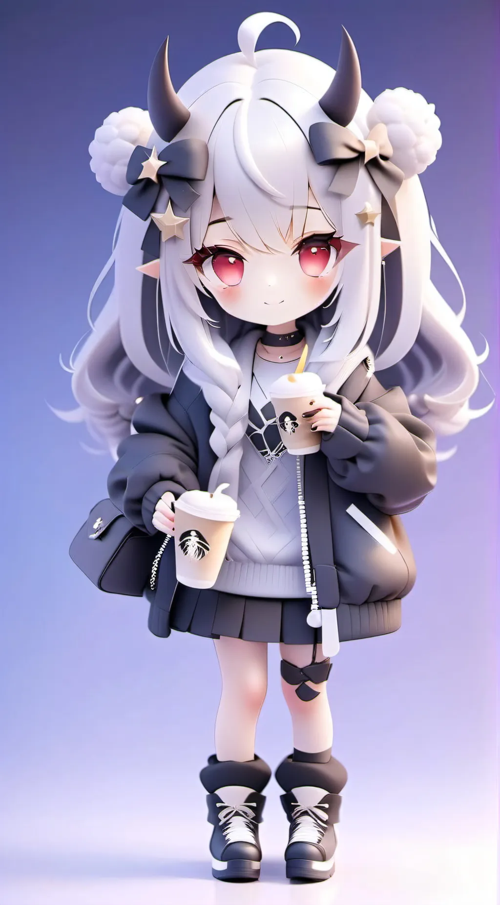 ai character: uwu demon background