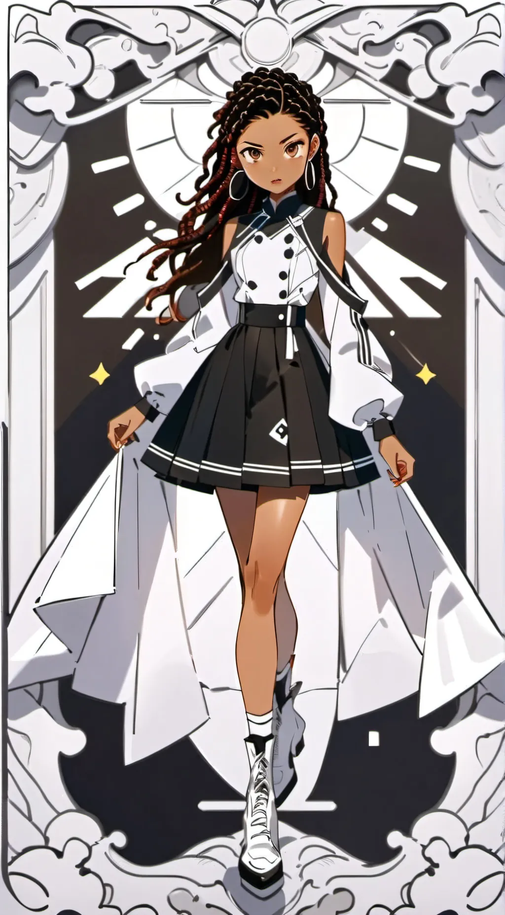 ai character: Maya background