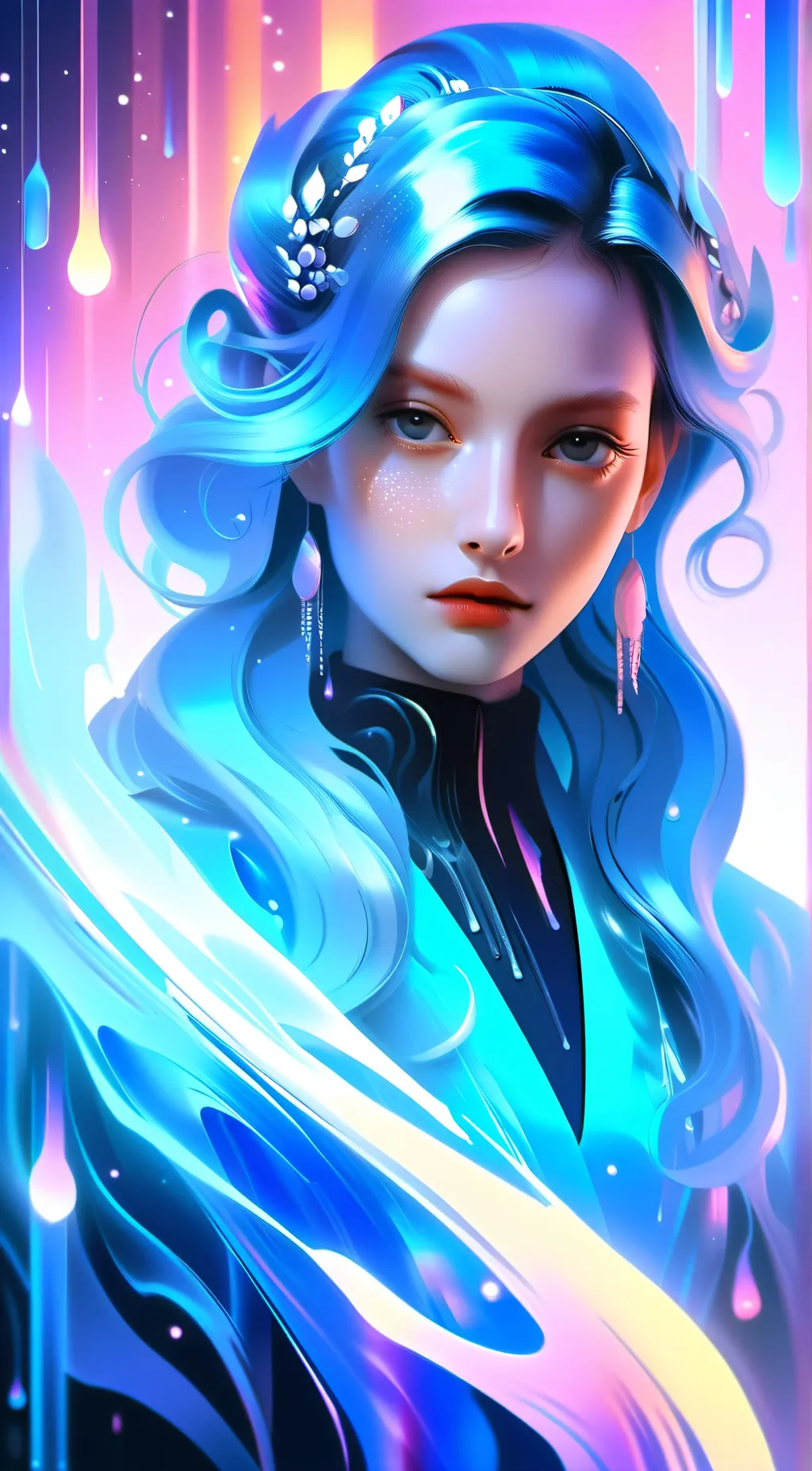 ai character: AVA background