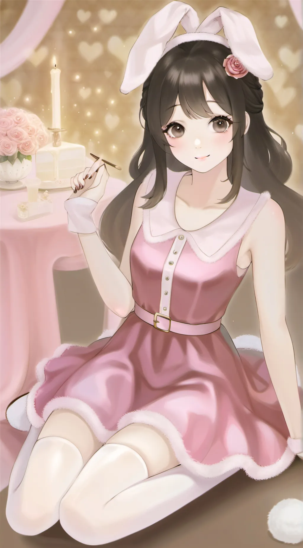 ai character: Nikki  background