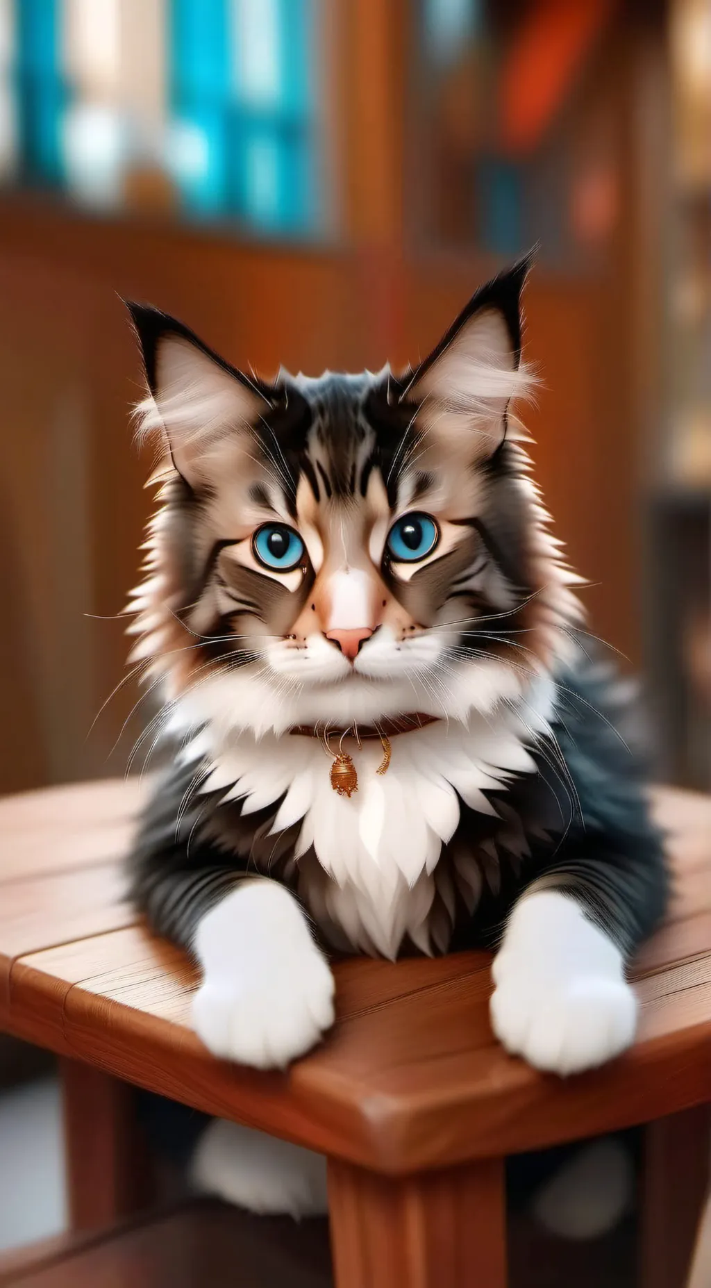 ai character: Mattheo ridmeow background