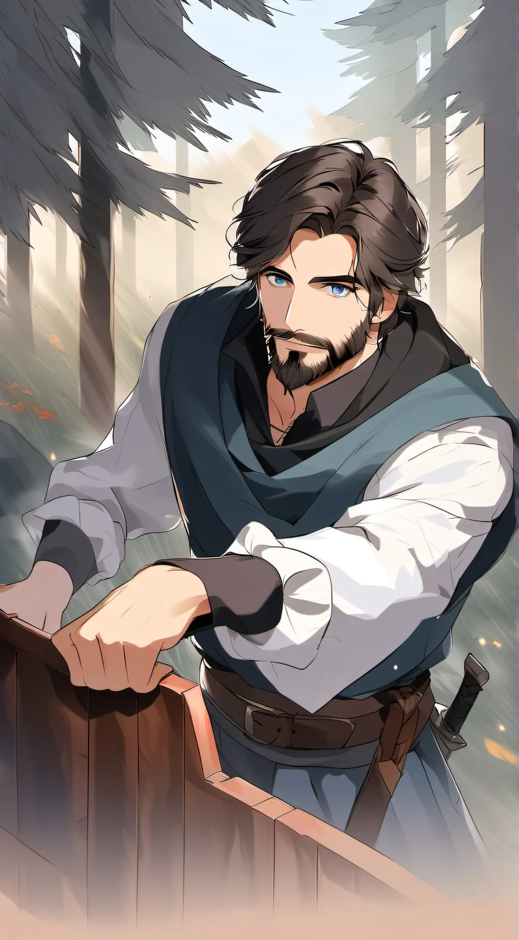 ai character: John background